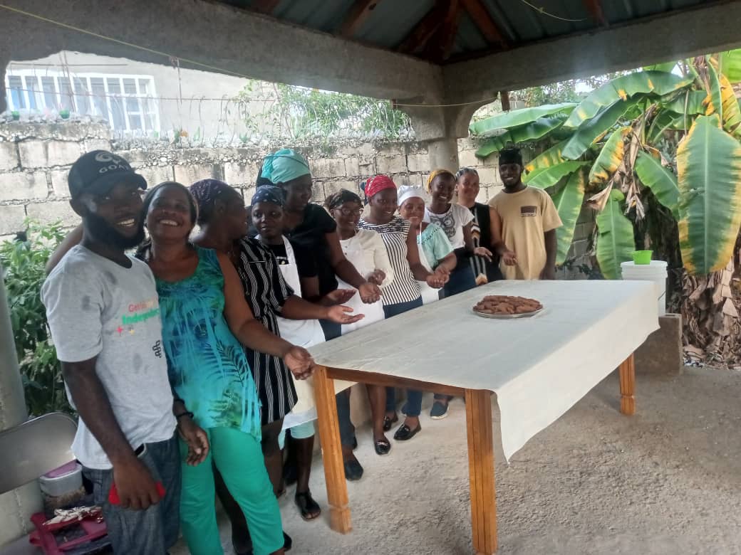 élève de classe de cuisine & plat (accra) phto